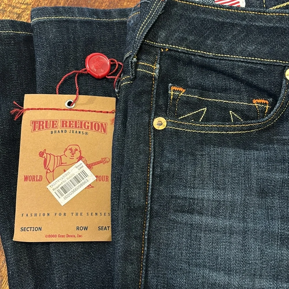 NWT True Religion Boot Cut Jeans Tony Hi-Rise Micro Boot Cut - Picture 4 of 7